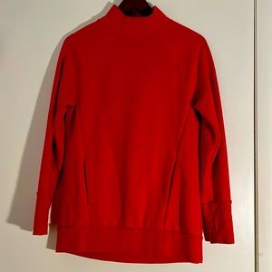 Fabletics Red Athletic Sweater - Size XS